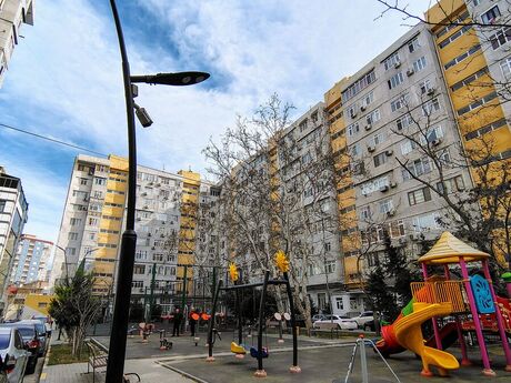 4 otaqlı köhnə tikili - Nəriman Nərimanov m. - 120 m²