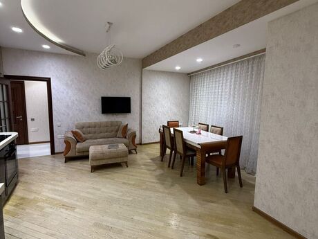 3 otaqlı yeni tikili - Şah İsmayıl Xətai m. - 101 m²