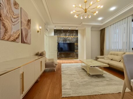 3 otaqlı yeni tikili - Nizami m. - 120 m²
