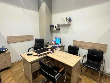 3 otaqlı ofis - Şah İsmayıl Xətai m. - 90 m²