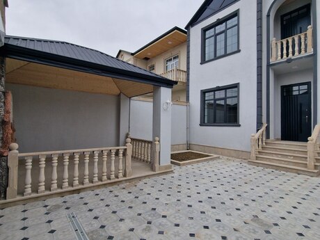 5 otaqlı həyət evi/bağ evi - Savalan q. - 213 m²