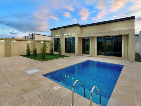 4 otaqlı həyət evi/bağ evi - Mərdəkan q. - 180 m²