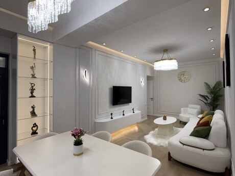 3 otaqlı yeni tikili - Nəsimi r. - 98 m²