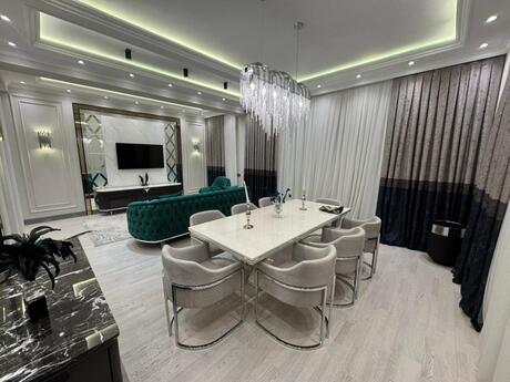 3 otaqlı yeni tikili - Ağ şəhər q. - 190 m²