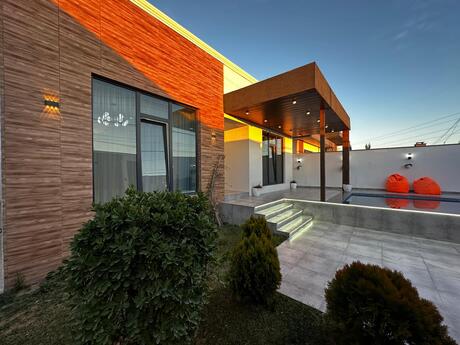 4 otaqlı həyət evi/bağ evi - Mərdəkan q. - 140 m²