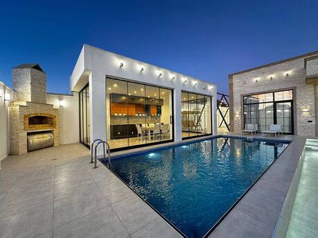 4 otaqlı həyət evi/bağ evi - Mərdəkan q. - 160 m²