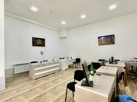 1 otaqlı ofis - Qara Qarayev m. - 55 m²