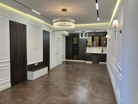 3 otaqlı yeni tikili - Şah İsmayıl Xətai m. - 123 m²