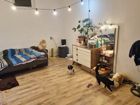 3 otaqlı həyət evi/bağ evi - İnşaatçılar m. - 80 m²