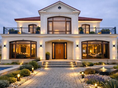 6 otaqlı həyət evi/bağ evi - Bilgəh q. - 600 m²