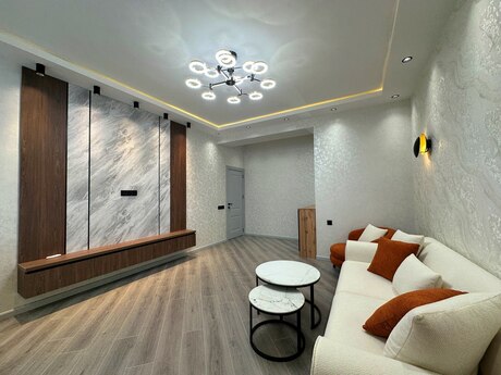 2 otaqlı yeni tikili - Həzi Aslanov m. - 84 m²