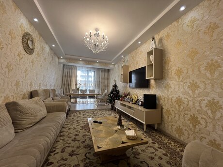 4 otaqlı yeni tikili - Həzi Aslanov m. - 138 m²