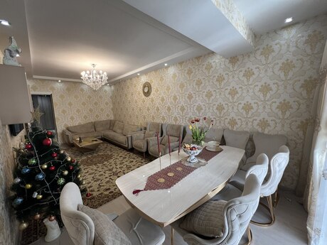 4 otaqlı yeni tikili - Həzi Aslanov m. - 138 m²