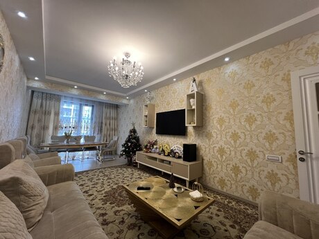 4 otaqlı yeni tikili - Həzi Aslanov m. - 138 m²