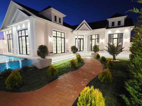 4 otaqlı həyət evi/bağ evi - Mərdəkan q. - 210 m²