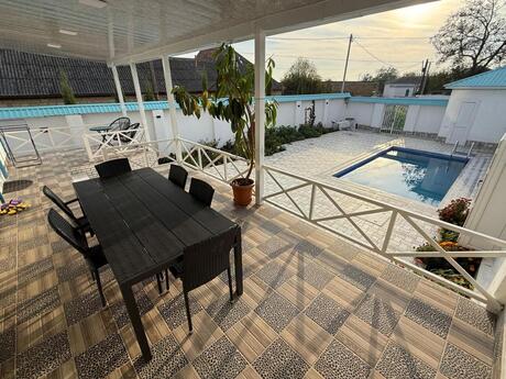 4 otaqlı həyət evi/bağ evi - Qəbələ - 120 m²