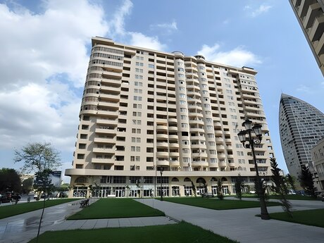4 otaqlı yeni tikili - Nərimanov r. - 203 m²