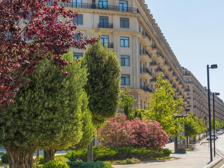 3 otaqlı yeni tikili - Şah İsmayıl Xətai m. - 144 m²