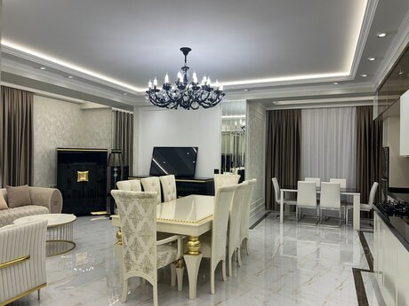 4 otaqlı yeni tikili - Nəriman Nərimanov m. - 144 m²