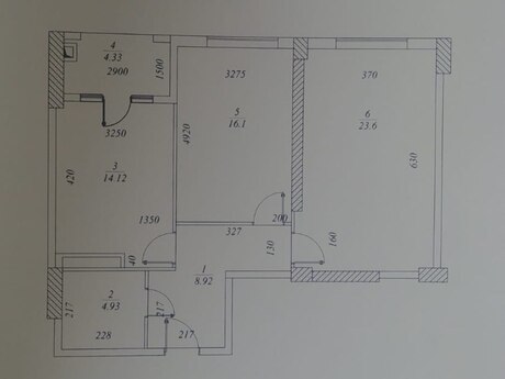 3 otaqlı yeni tikili - Bayıl q. - 74 m²
