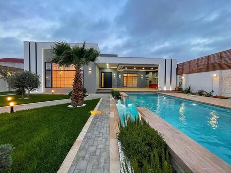 4 otaqlı həyət evi/bağ evi - Mərdəkan q. - 200 m²