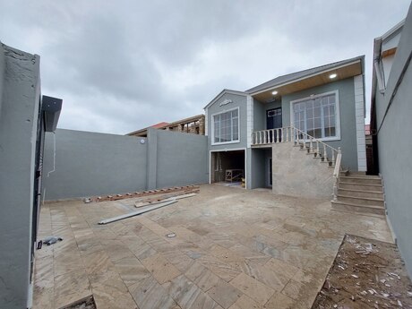 4 otaqlı həyət evi/bağ evi - Hövsan q. - 124 m²