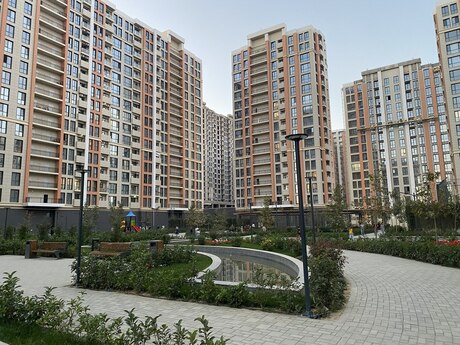 2 otaqlı yeni tikili - Yasamal r. - 62.3 m²