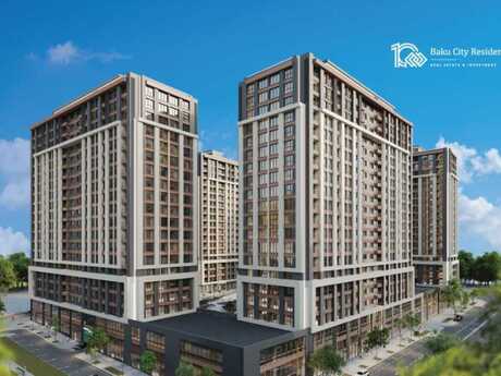2 otaqlı yeni tikili - Şah İsmayıl Xətai m. - 68 m²