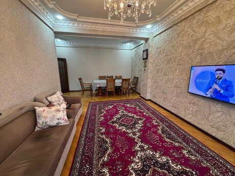 4 otaqlı yeni tikili - Həzi Aslanov m. - 130 m²