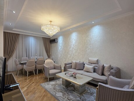 İnşaatçılarda 3 otaqlı yeni tikili mənzil satılır, 120 m², 350 000 AZN, şəkil 2 / 12