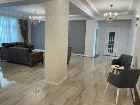 4 otaqlı yeni tikili - Şah İsmayıl Xətai m. - 200 m²
