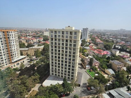 3 otaqlı yeni tikili - Bakıxanov q. - 84 m²