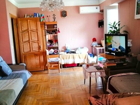 3 otaqlı köhnə tikili - Nəriman Nərimanov m. - 76 m²
