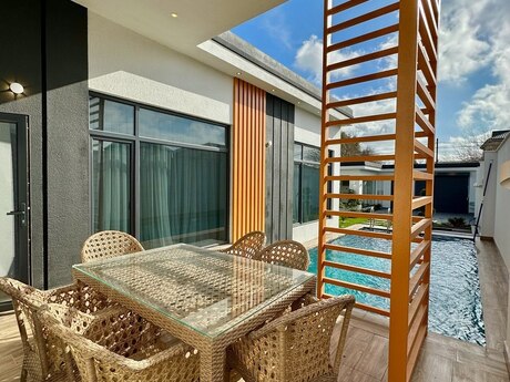 4 otaqlı həyət evi/bağ evi - Şağan q. - 140 m²