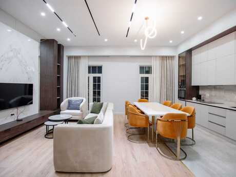 3 otaqlı yeni tikili - Ağ şəhər q. - 115 m²