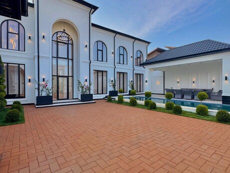 4 otaqlı həyət evi/bağ evi - Mərdəkan q. - 220 m²