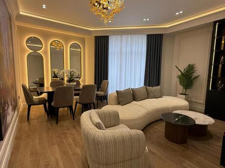 3 otaqlı yeni tikili - Ağ şəhər q. - 125 m²