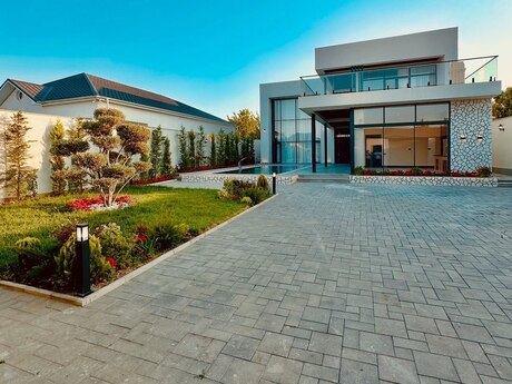 5 otaqlı həyət evi/bağ evi - Mərdəkan q. - 350 m²