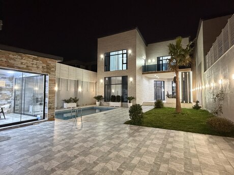 5 otaqlı həyət evi/bağ evi - Mərdəkan q. - 260 m²