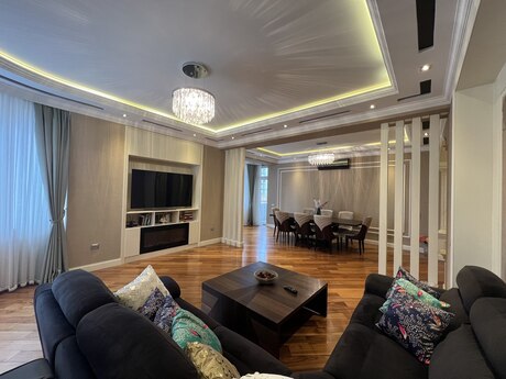 4 otaqlı yeni tikili - Nəsimi r. - 214 m²