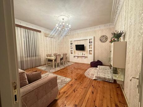 3 otaqlı köhnə tikili - Nəriman Nərimanov m. - 100 m²