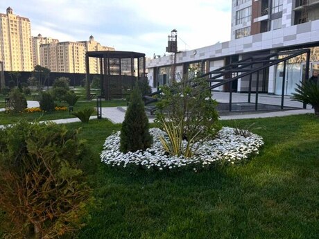 3 otaqlı yeni tikili - Koroğlu m. - 107 m²