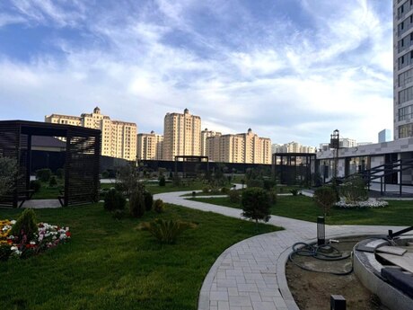 3 otaqlı yeni tikili - Koroğlu m. - 107 m²