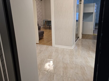 3 otaqlı yeni tikili - Şah İsmayıl Xətai m. - 92 m²
