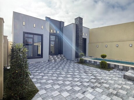 3 otaqlı həyət evi/bağ evi - Mərdəkan q. - 100 m²