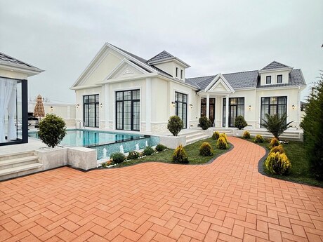 5 otaqlı həyət evi/bağ evi - Mərdəkan q. - 210 m²