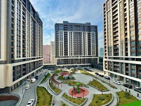 3 otaqlı yeni tikili - Şah İsmayıl Xətai m. - 127 m²