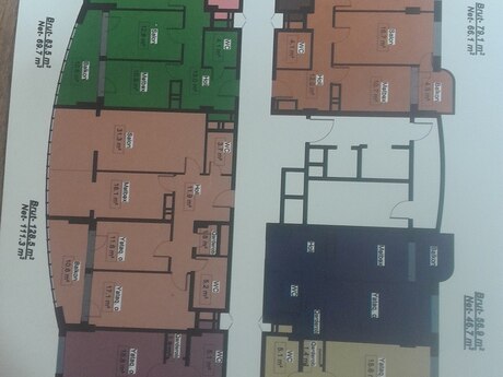 2-комнатная квартира, 77,8 м², Lökbatan: 91 000 ₼ 3