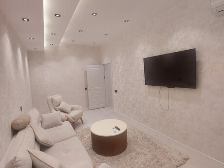 2 otaqlı yeni tikili - Həzi Aslanov m. - 89 m²