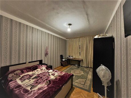 3 otaqlı köhnə tikili - Nəriman Nərimanov m. - 90 m²
